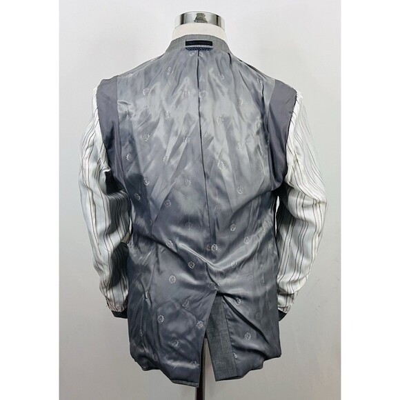 LRL Ralph Lauren 36R Sport Coat Wool Blend Stretch Gray Two Button Lined Vented - Picture 8 of 8
